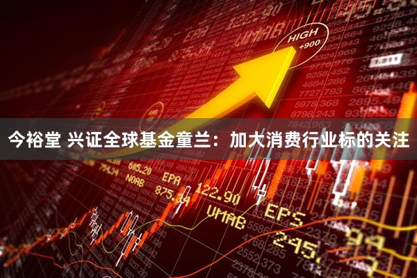 今裕堂 兴证全球基金童兰：加大消费行业标的关注